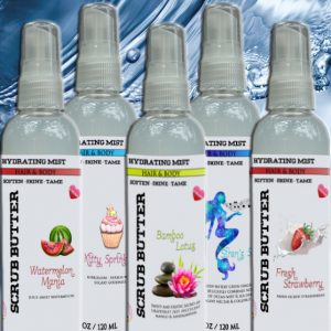 Hydrating Botanical Mineral & Salt Mist for Hair & Body; Oil-Free & Alcohol-Free